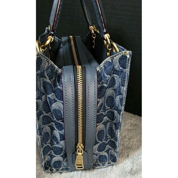 Coach Rogue Bag 25 In Signature Denim Blue - Picture 5 of 15